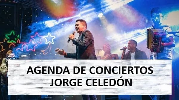 Afiche de la Gira de Conciertos de Jorge Celedón