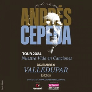 Andrés Cepeda Tour Nuestra Vida en Canciones Valledupar 2024.