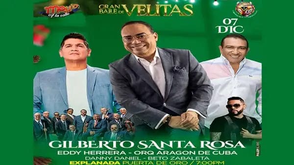 Gran Baile de Velitas, Óscar d' León, Jerry Rivera, Hermanos Lebrón, Grupo Niche, Papo Lucca y La Sonora Ponceña en Barranquilla.