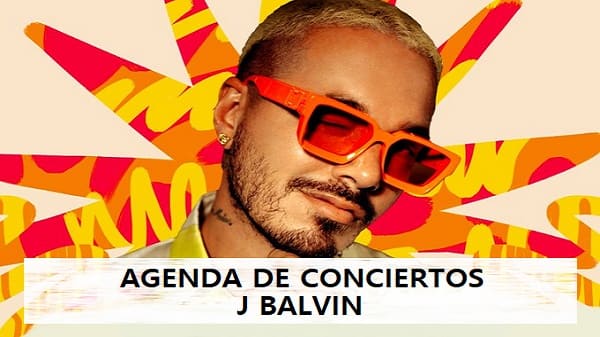 Afiche de la Gira de Conciertos de J Balvin.