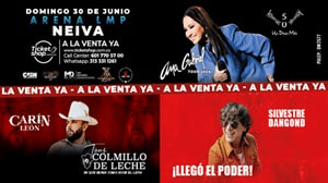 La Combinación Perfecta 5 Neiva, con Ana Gabriel, Pipe Bueno, Silvestre Dangond, Carin Leon, Luis Alfonso.