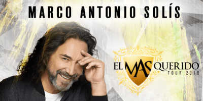 Afiche de la Gira de Conciertos de Marco Antonio Solis.
